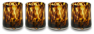 Tortoise Rocks Old Fashioned Glass, Set of 4