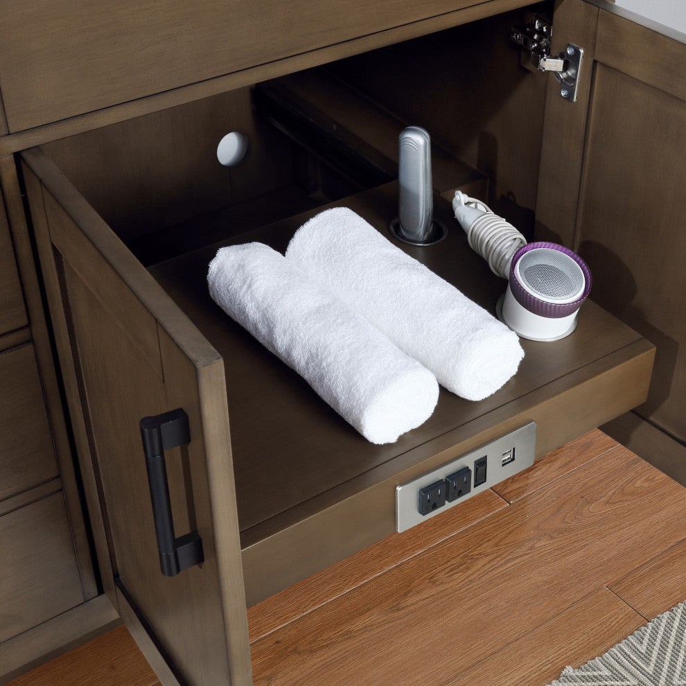 OVE Decors Bailey Vanity, Almond Latte, 72 Inches