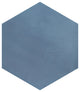Horizon Hex Azul Porcelain Floor and Wall Tile