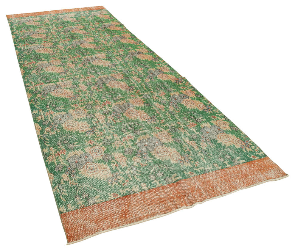 Rug N Carpet - Handwoven Turkish 4' 6'' x 12' 9'' Contemporary Area Rug