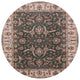 Ahgly Company Indoor Round Mid-Century Modern Area Rugs, 3' Round