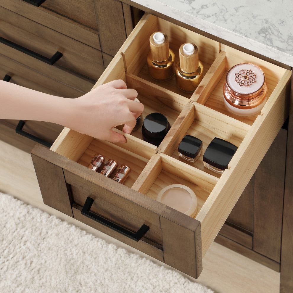 OVE Decors Tahoe Vanity, 48'' Almond Latte