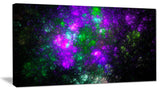 Explosion Supernova Fractal Art, Abstract Canvas Art Print, 40x20
