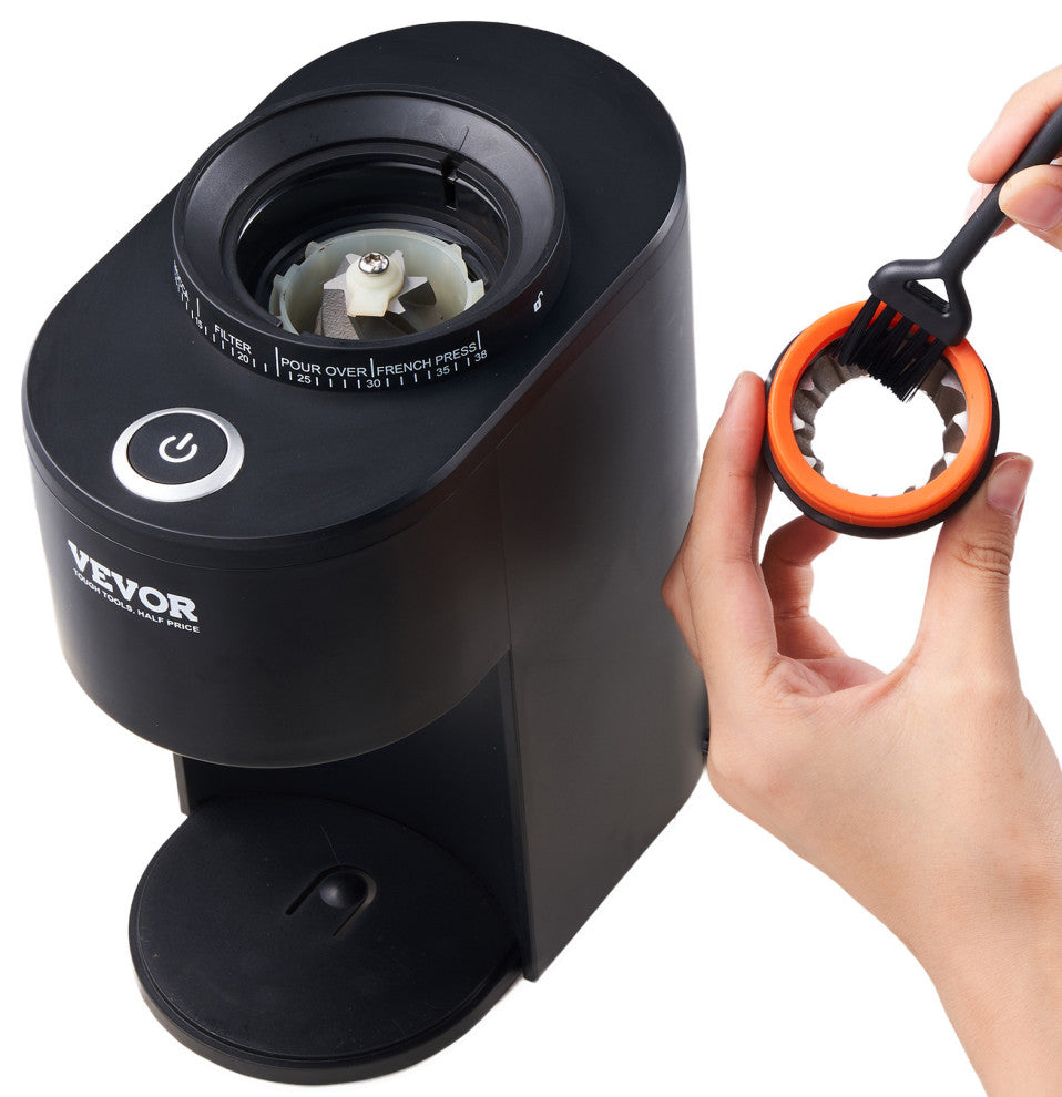 VEVOR Coffee Grinder 20 Cups Electric Burr Mill 40MM Conical Burrs for Espresso