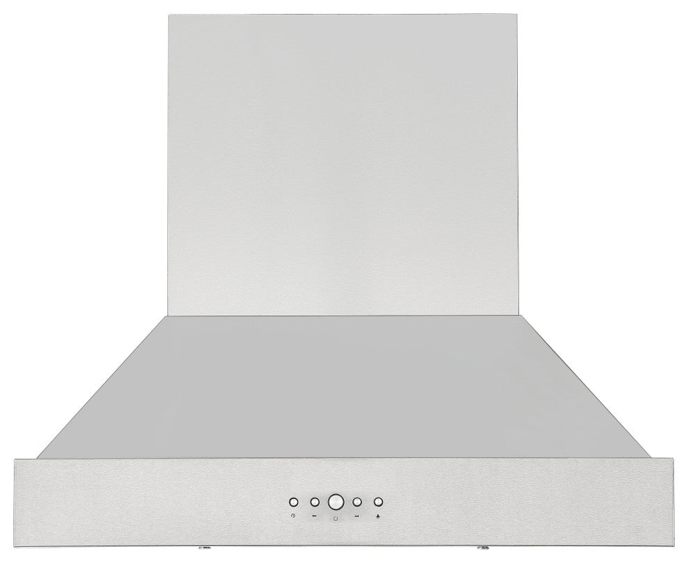 30 in. Wall-Mounted Range Hood in Stainless Steel
