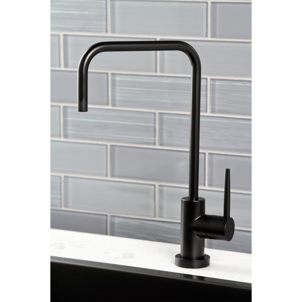 KS6190NYL New York Single-Handle Cold Water Filtration Faucet, Matte Black