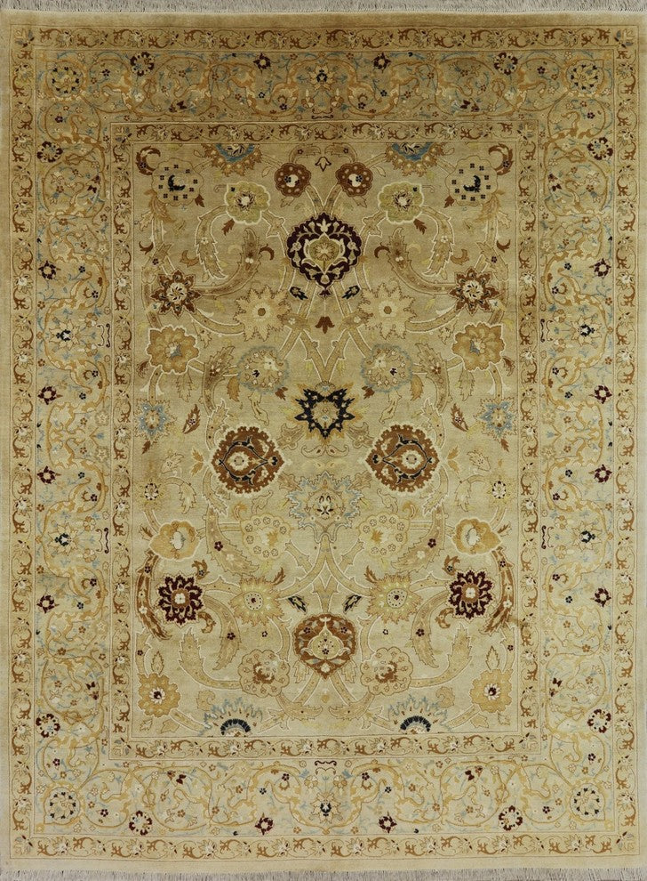 9'x12' Traditional Chobi Peshawar Handmade Area Rug, W2224