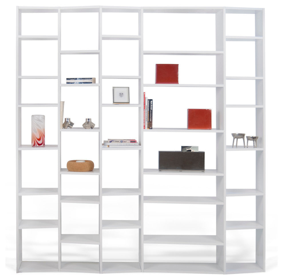 Valsa Composition 2012-005 Shelving Unit, Pure White