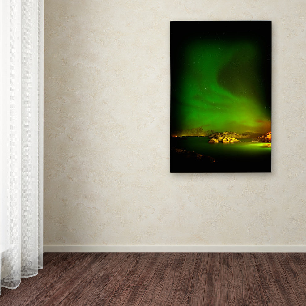 Philippe Sainte-Laudy 'Aurora Borealis' Canvas Art, 16x24