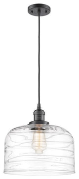 Innovations Bell 1-Light XL Mini Pendant 201C-OB-G713-L, Oil Rubbed Bronze