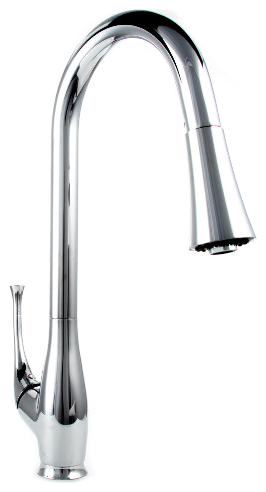 ZLINE Castor Kitchen Faucet in Chrome (CAS-KF-CH)
