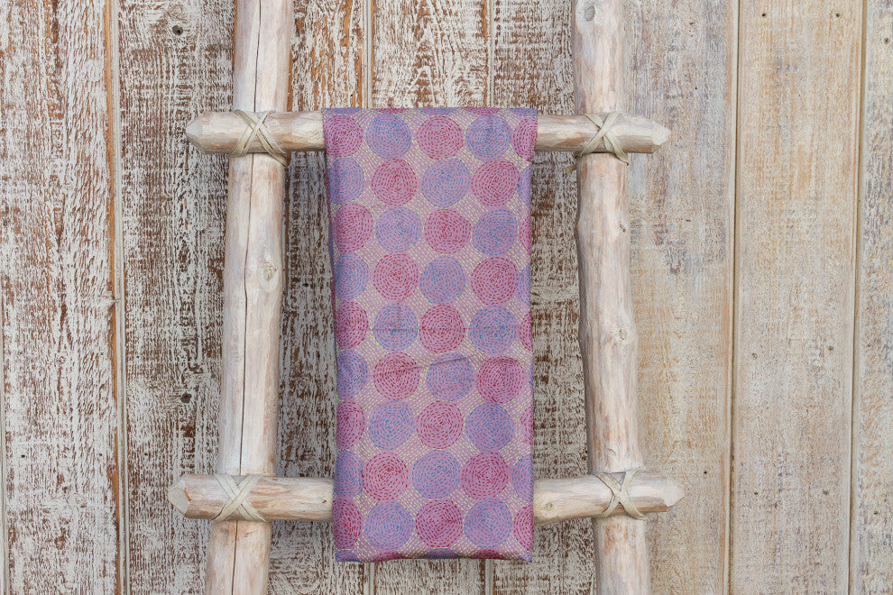 Edna Silk Kantha Scarf