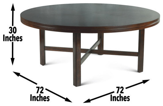 Hartford Dining Table, 72"