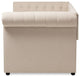 Modern And Contemporary Grrey Fabric Trundle Daybed, Beige, Twin