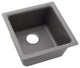 Elkay 15 3/4" Single Bowl Drop In/Undermount Bar/Prep Kitchen Sink, ELG1616GS0