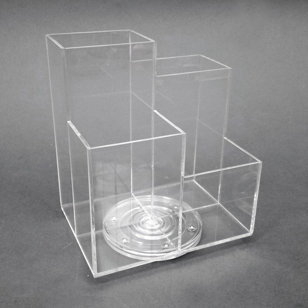 OnDisplay Sky Rotating Acrylic Cosmetic/Makeup Organizer Tray