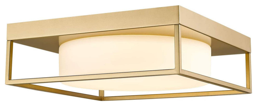 Modern Led ceiling light gold square flush mount ceiling lamp