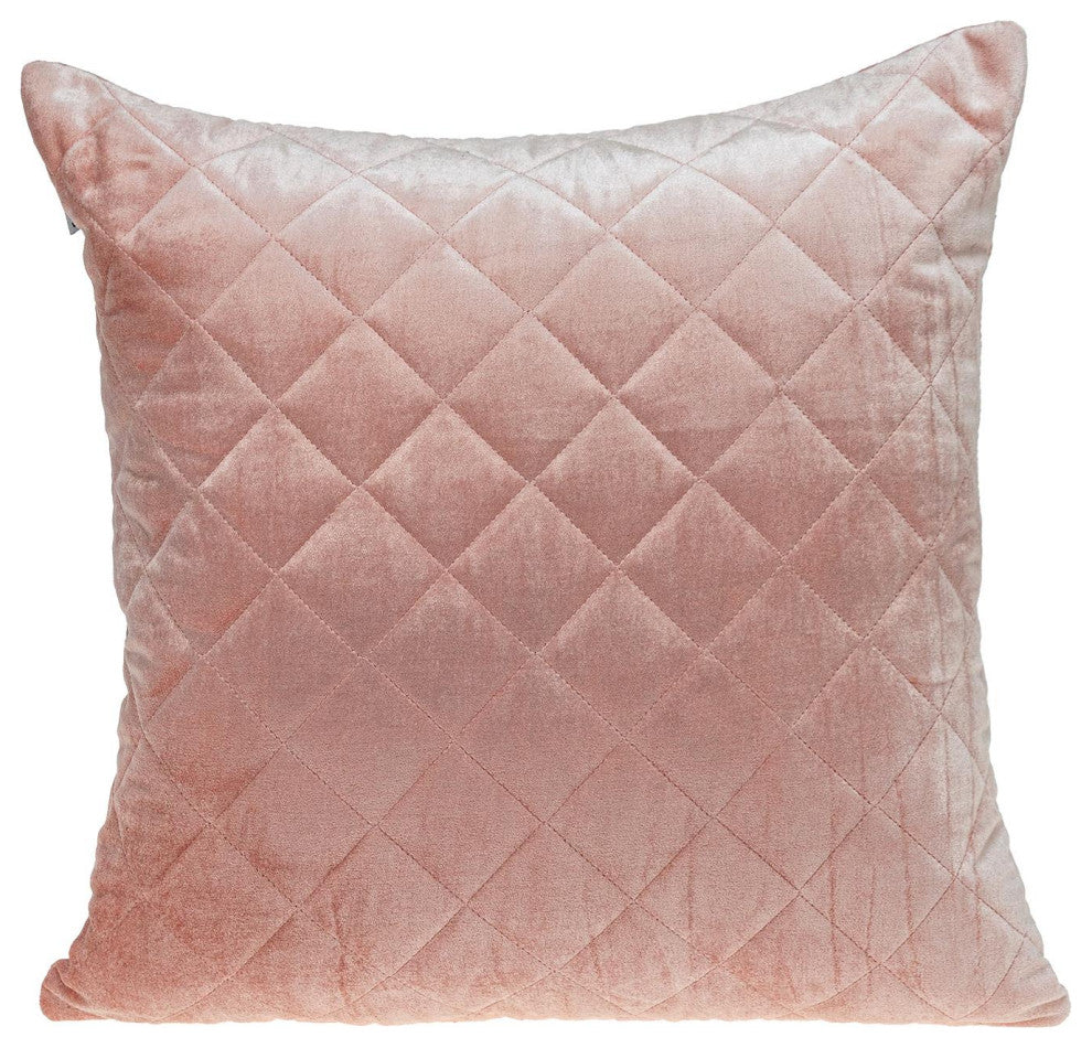 Parkland Collection Milo Pink Throw Pillow, Square