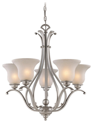 Monrovia 5L Chandelier Brushed Nickel