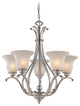 Monrovia 5L Chandelier Brushed Nickel