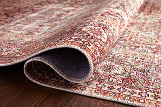 Printed Layla LAY-11 Cinnamon/Sage Area Rug, 2'6"x12'