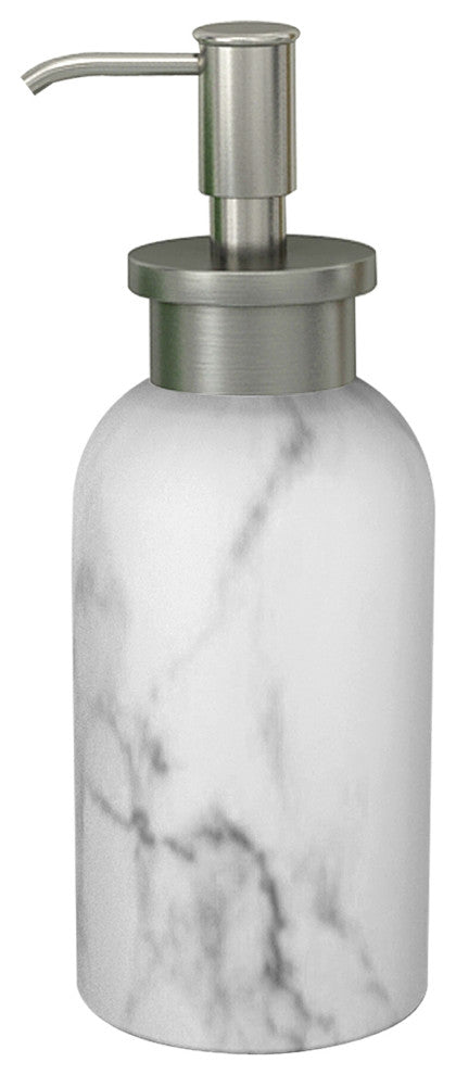 nu steel Misty Silver Collection Lotion Dispenser