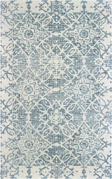 Oriental Weavers Tallavera Blue/ Ivory Geometric Indoor Area Rug 3'6"X5'6"