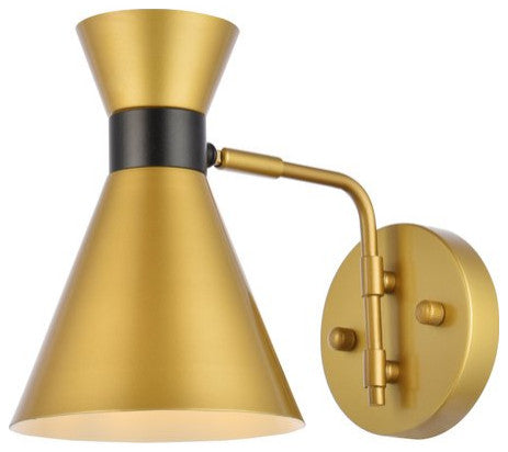 Harriet 6" Light Brass Wall Sconce