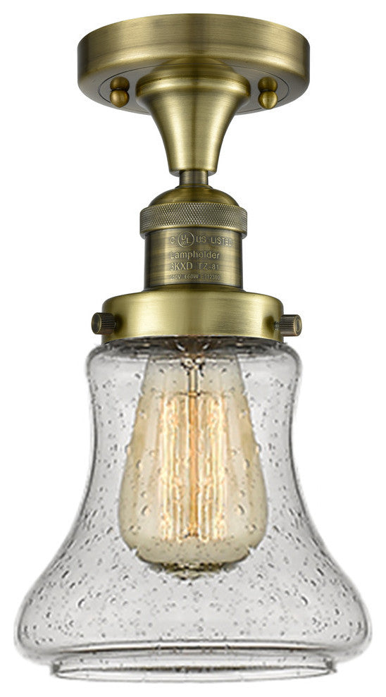Innovations Lighting 517-1Ch-Ab-G194-Led 1 Light Dimmable Led Flush Mount