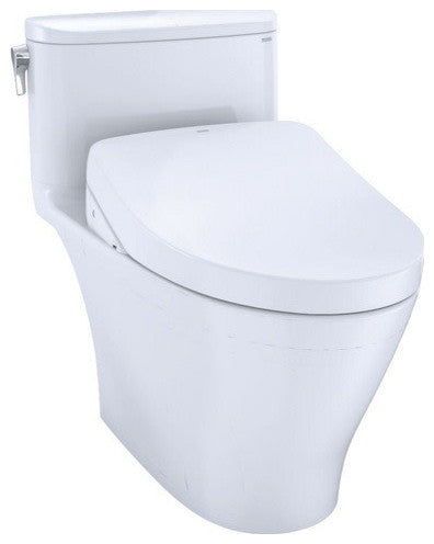 TOTO CST642CEFGAT40 Nexus 1.28 GPF One Piece Elongated Chair - Cotton White