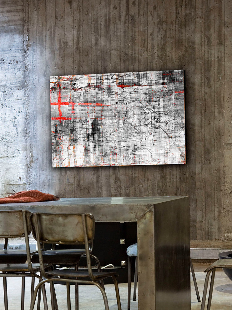 "Metro" Fine Art Canvas Print, 36"x24"