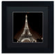 Alan Blaustein ''Tour Eiffel II'' Art, Black Frame, Black Mat, 11x11