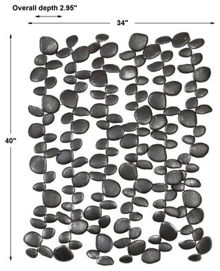 Uttermost Skipping Stones Forged Iron Wall Art