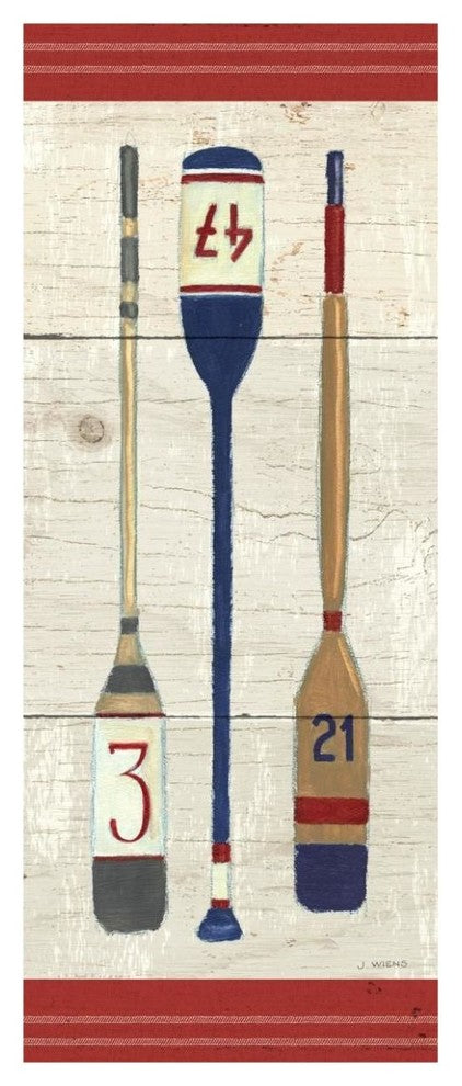 "Nautique X" Digital Paper Print by James Wiens, 26"x62"