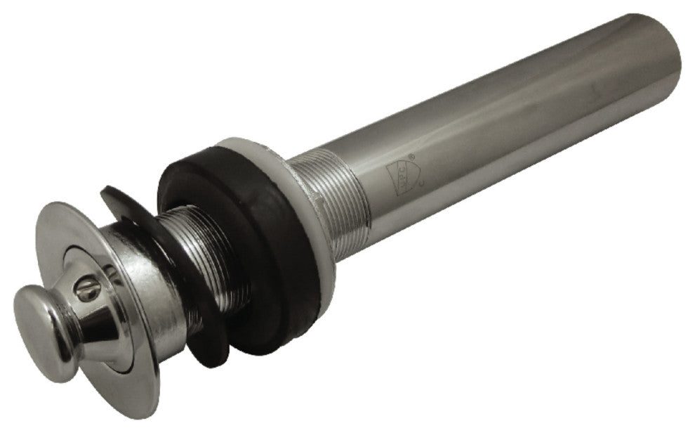 Fauceture Lift and Turn Sink Drain without Overflow, Polished Chrome