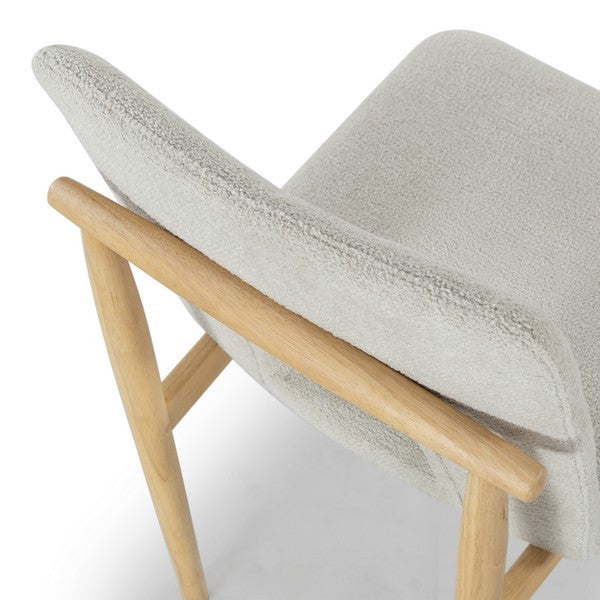 Safavieh Couture Benjy Dining Chair, Beige/Natural