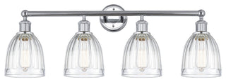 Innovations 616-4W-PC-G442 4 Light 32.75" Bath Vanity Light, Polished Chrome