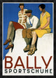 "Bally Sportschuhe" Framed Canvas Giclee by Emil Cardinaux, 28"x38"
