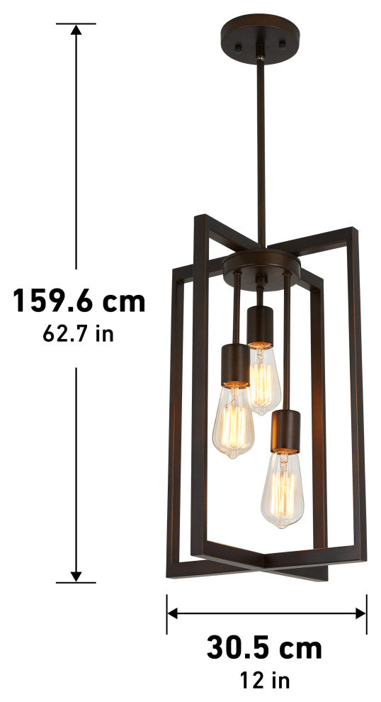 Yale 3-light Chandelier