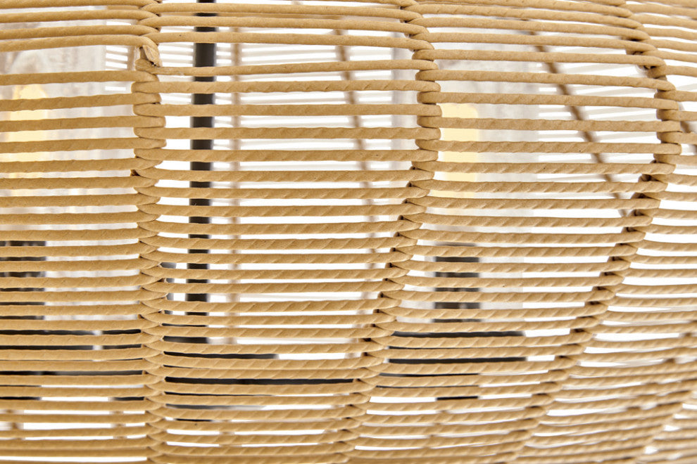 Hinkley Lighting 10385 Luca 5 Light 28"W Lisa McDennon Open Air - Black / Camel