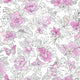 Disney Princess Royal Floral Wallpaper