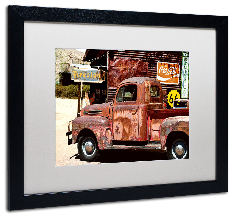 Philippe Hugonnard 'US Truck' Matted Framed Art, 16x20