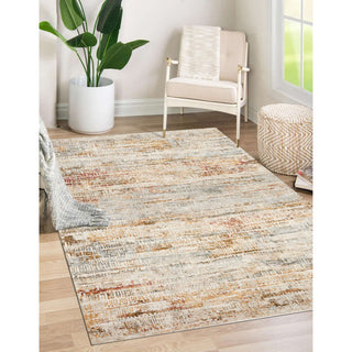 Impressions Strata Area Rug - Multi, 7'10"