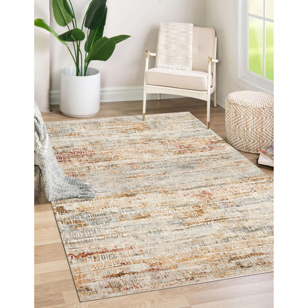 Impressions Strata Area Rug - Multi, 7'10"