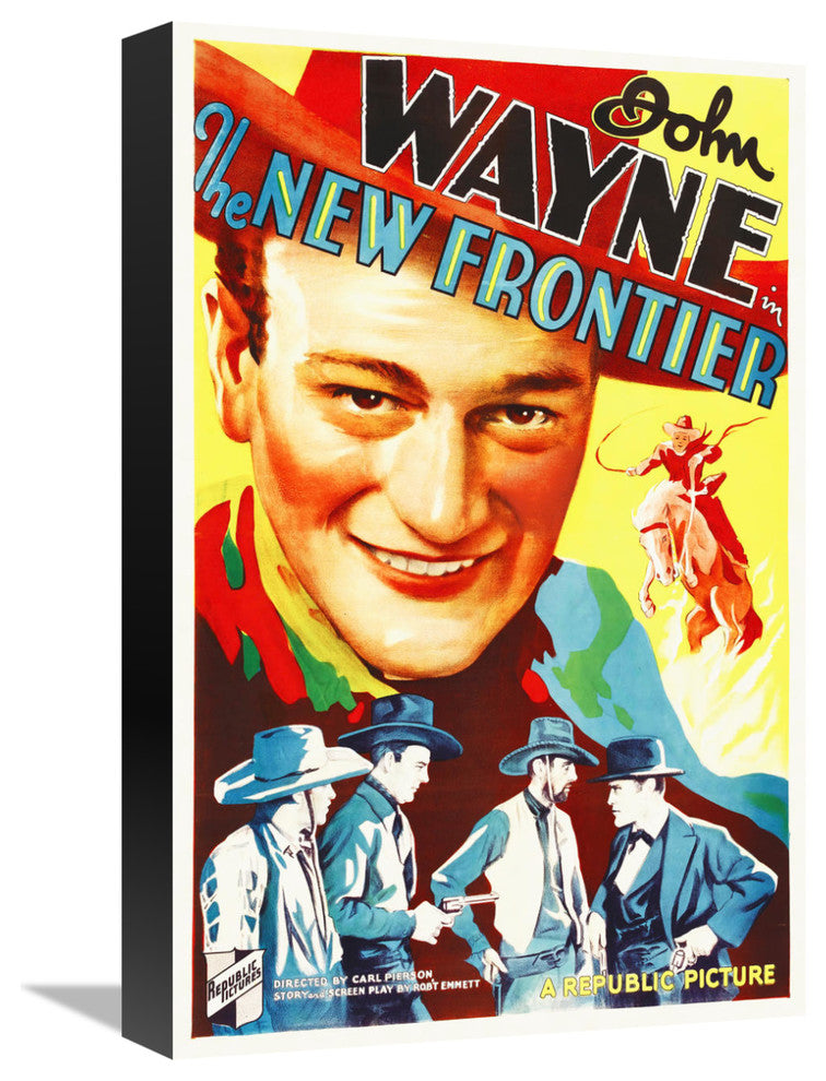 "The New Frontier" Stretched Canvas Giclee by Hollywood Photo Archive, 12x18"