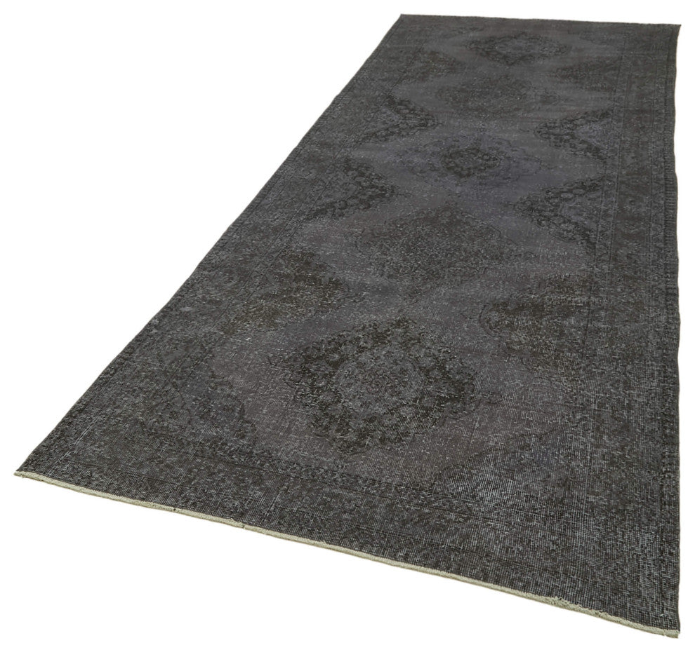 Rug N Carpet - Handmade Turkish 4' 6" x 13' 2" Unique Runner Rug