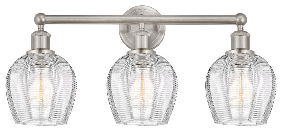 Innovations 616-3W-SN-G462-6 3 Light 23.75" Vanity Light, Brushed Satin Nickel