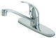 Kingston Brass Single-Handle Centerset Kitchen Faucet, Polished Chrome