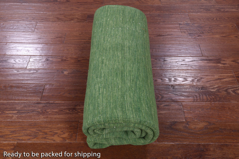 Persian Gabbeh Hand-Knotted Wool Rug 6' 0" X 9' 0" - Q15071