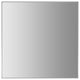 Eviva Vista 30" x 30" Square Brushed Nickel Metal Framed Mirror